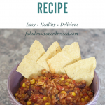Orlando blogger Emily of Fabulously Overdressed shares her healthy, easy vegetarian chili recipe!