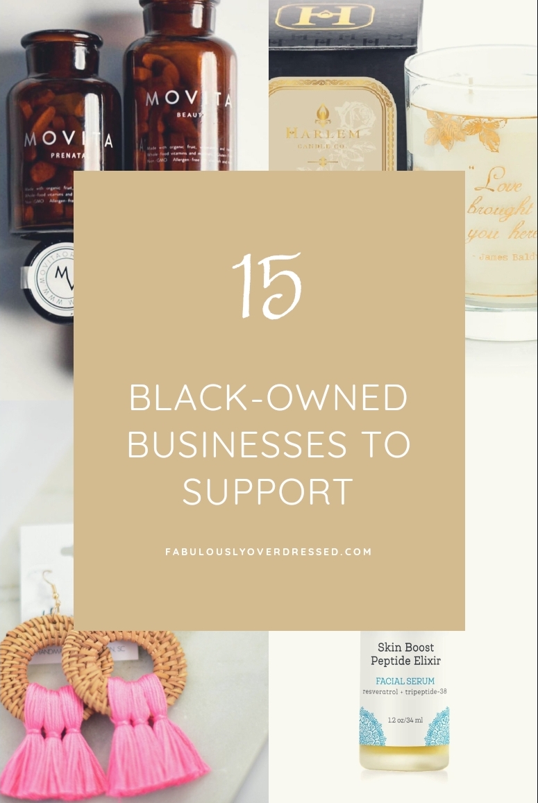 Orlando blogger Emily of Fabulously Overdressed shares15 Black-Owned Businesses to Support