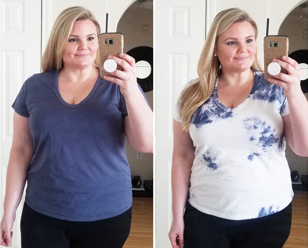 Orlando blogger Emily of Fabulously Overdressed shares these affordable basic tees from Target. r