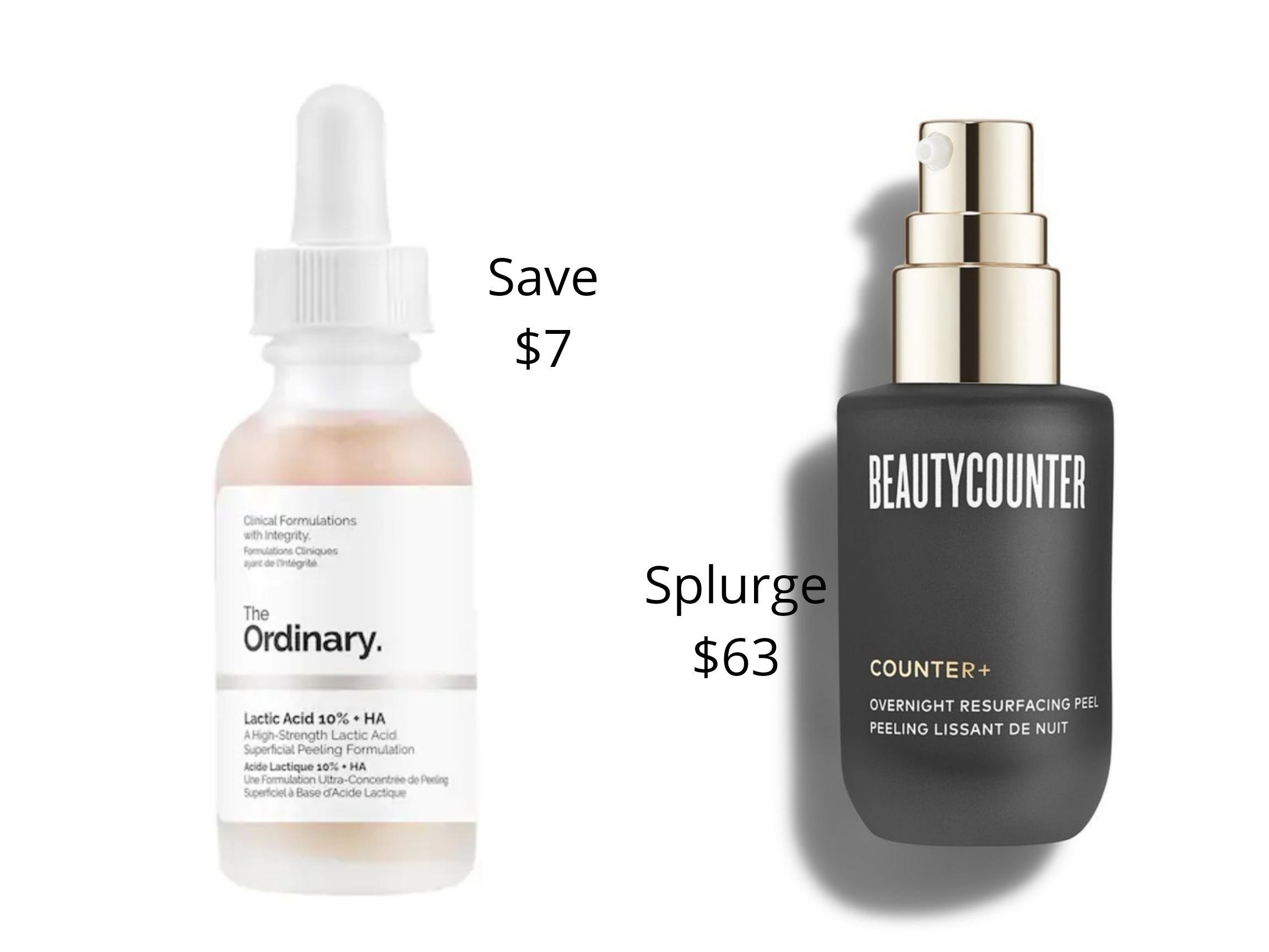 Orlando Beauty Blogger Emily of Fabulously Overdressed shares her favorite save vs splurge facial serums.