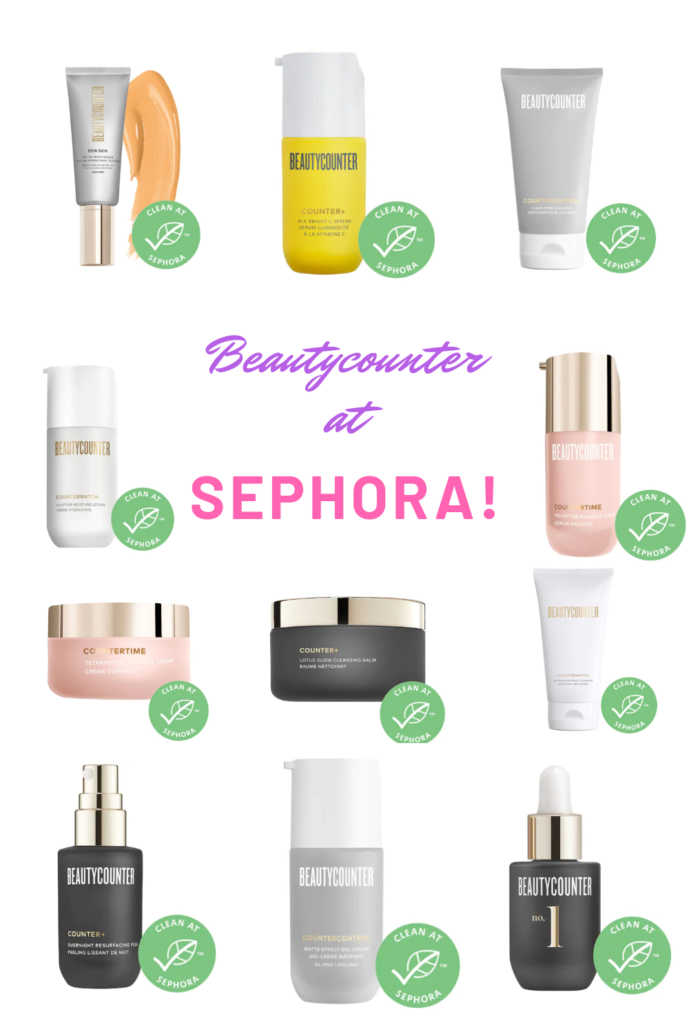 Top Orlando Blogger Emily of Fabulously Overdressed shares Beautycounter at Sephora Products