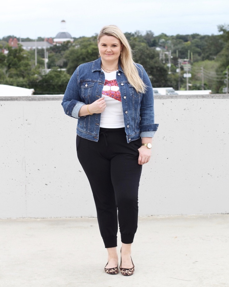 Casual joggers styling with Emily of Fabulously Overdressed