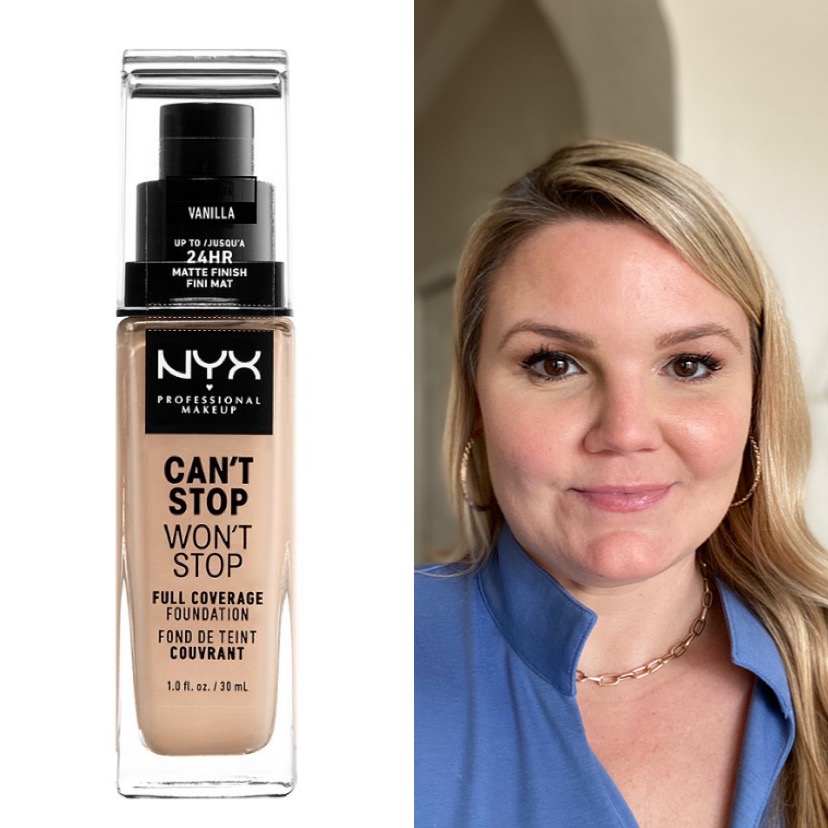 See how blogger Emily of Fabulously Overdressed compares NYX Can’t Stop Won’t Stop Foundation to other drugstore brands!