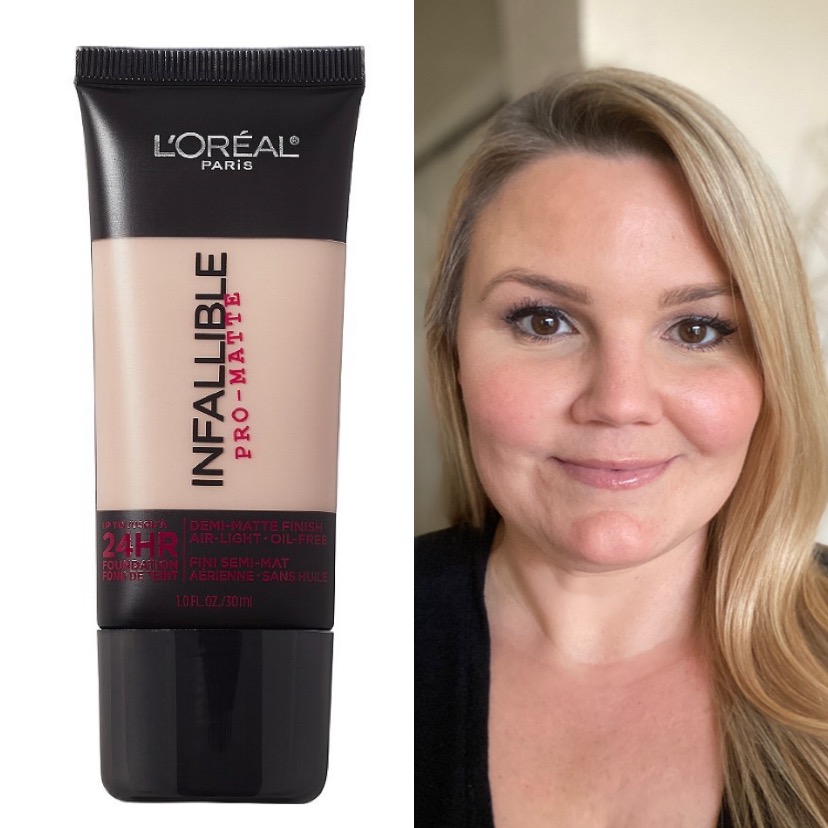 Emily if Fabulously Overdressed blog shares her L’Oréal Infalliable Pro-Matte Foundation Review