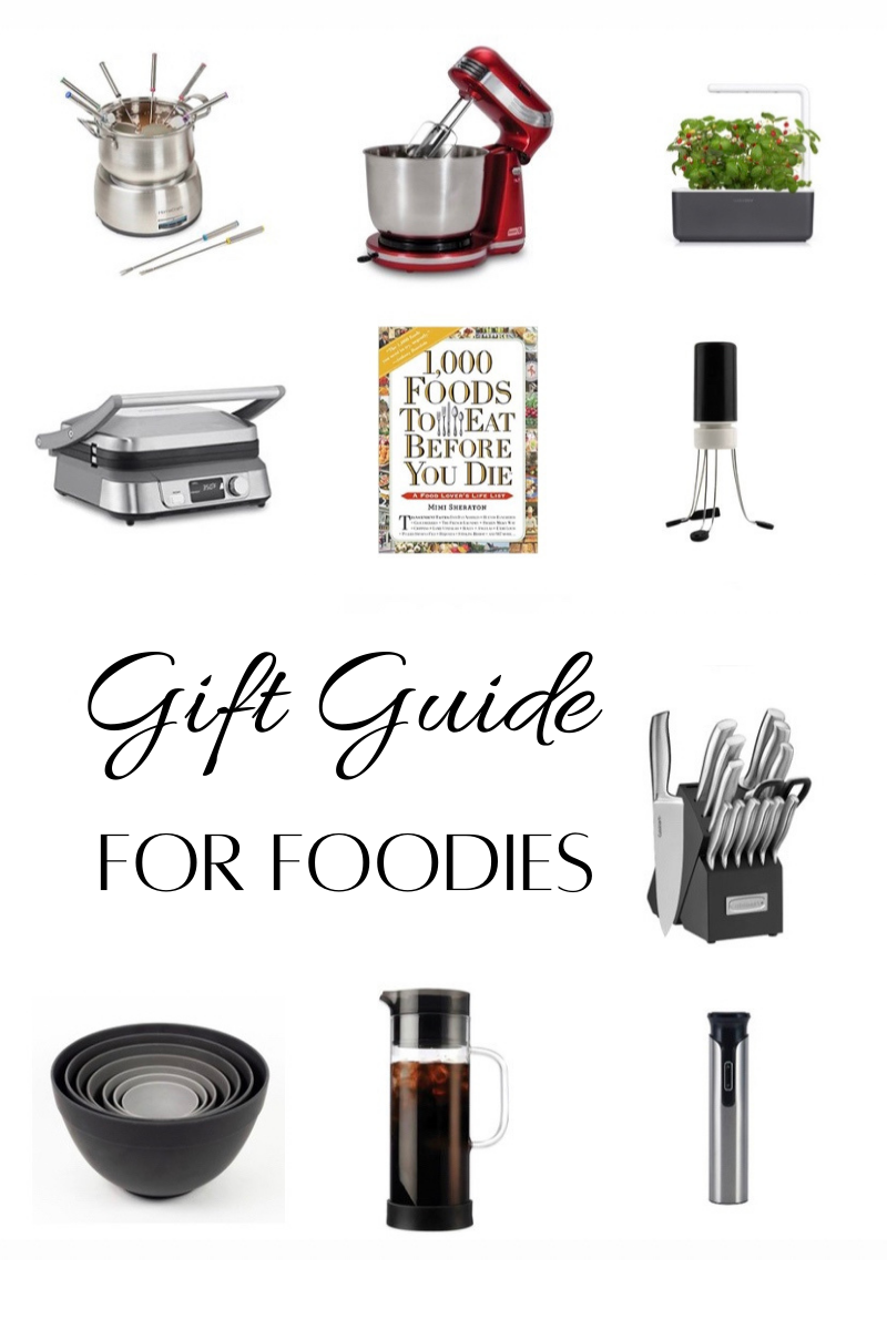 Top blogger Emily of Fabulously Overdressed shares her Gift Guide for Foodies