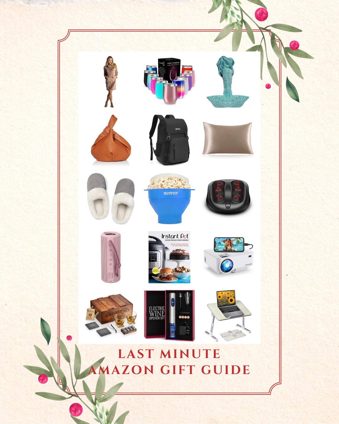 Top blogger Emily of Fabulously Overdressed shares her Last Minute Amazon Gift Guide