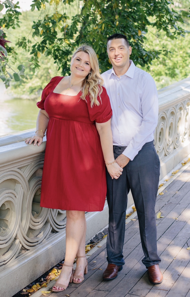 Bow Bridge- Central Park Engagement Photos