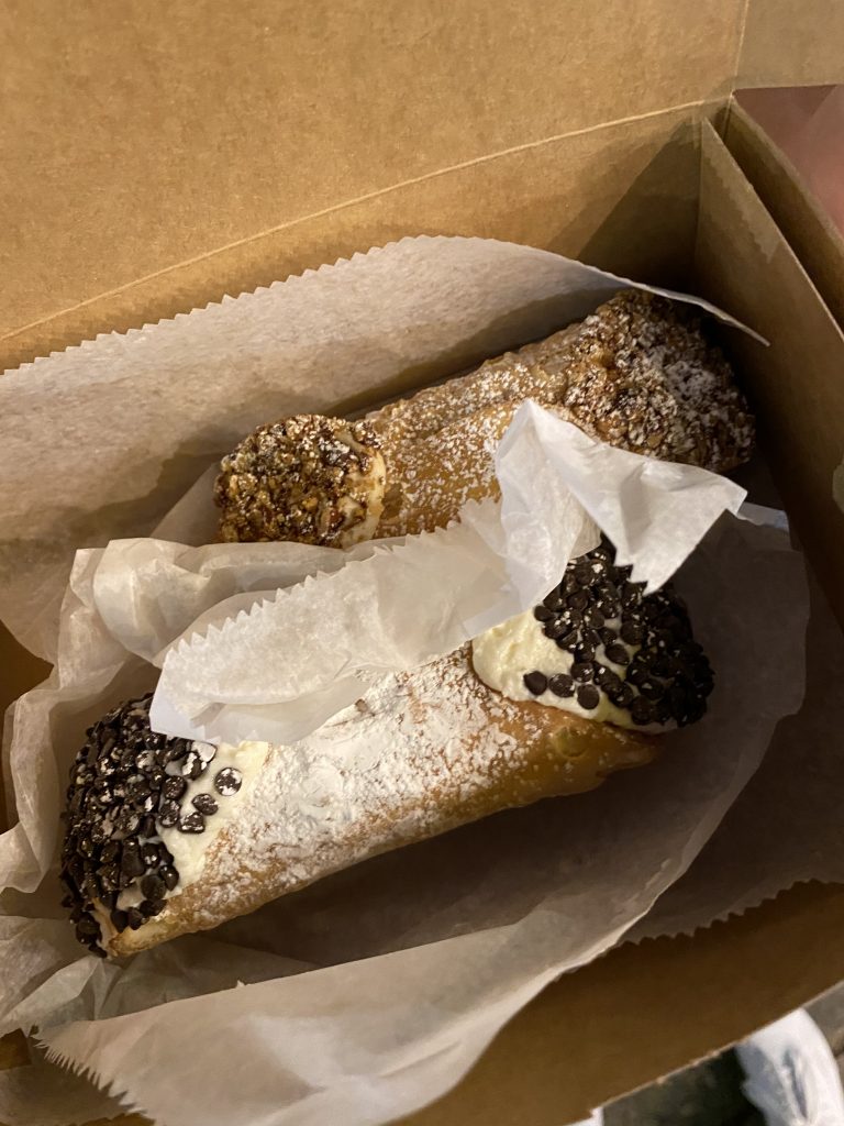 Cannolis from Mike’s Pastry