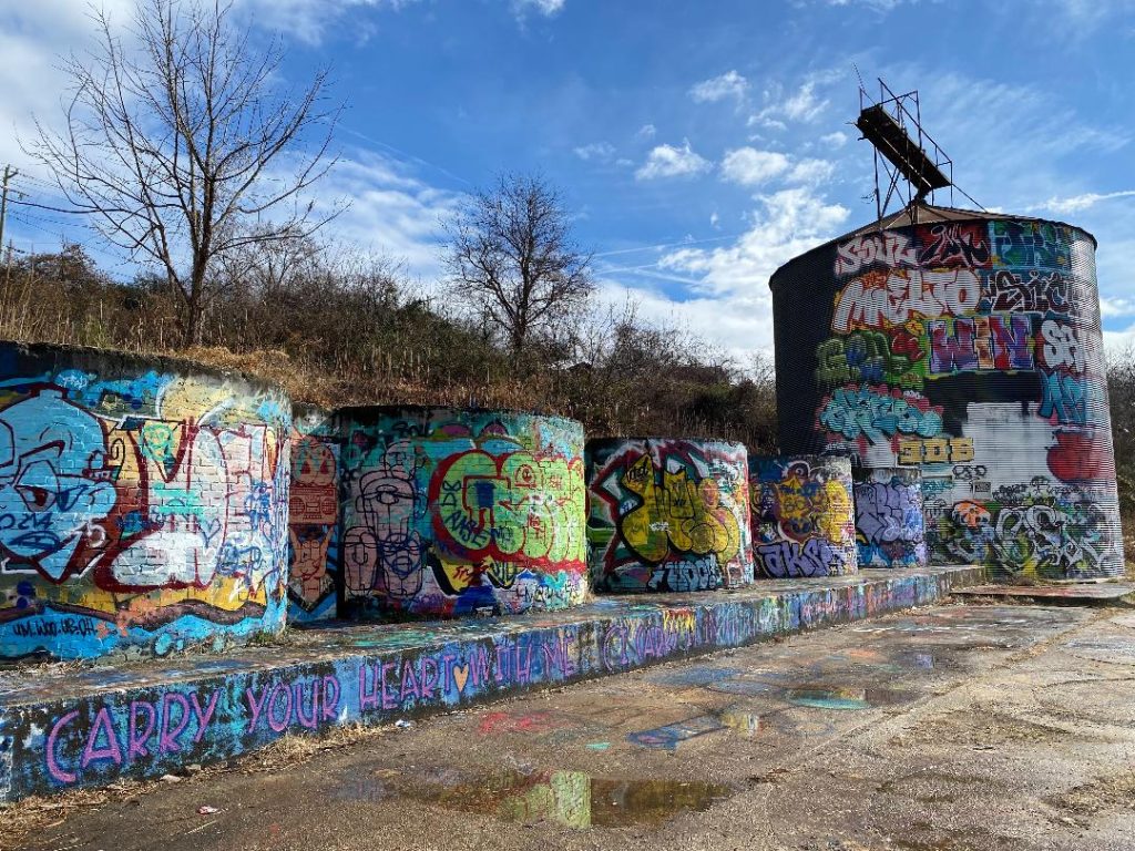 Asheville Good Vibes Silos